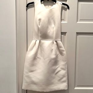 Kate Spade white bow back dress
